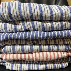 Reseller box Beachlunchlounge linen blend wide leg capri pants nwt